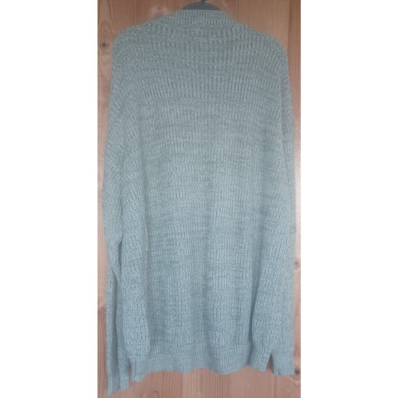 Vintage ARTEMIS Sweater Men's 4 Button Size 2XL Heather Green Henley Style Y2K - Picture 4 of 7
